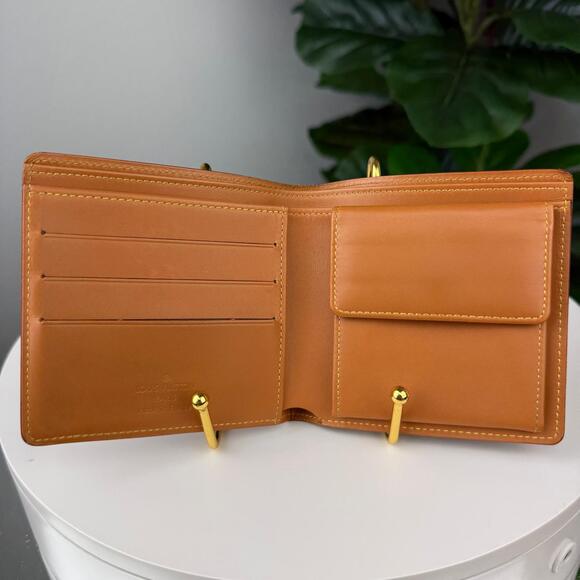 💎✨Authentic Louis Vuitton Nomad Portefeuille Marco Bifold Wallet in caramel. - Picture 4 of 6